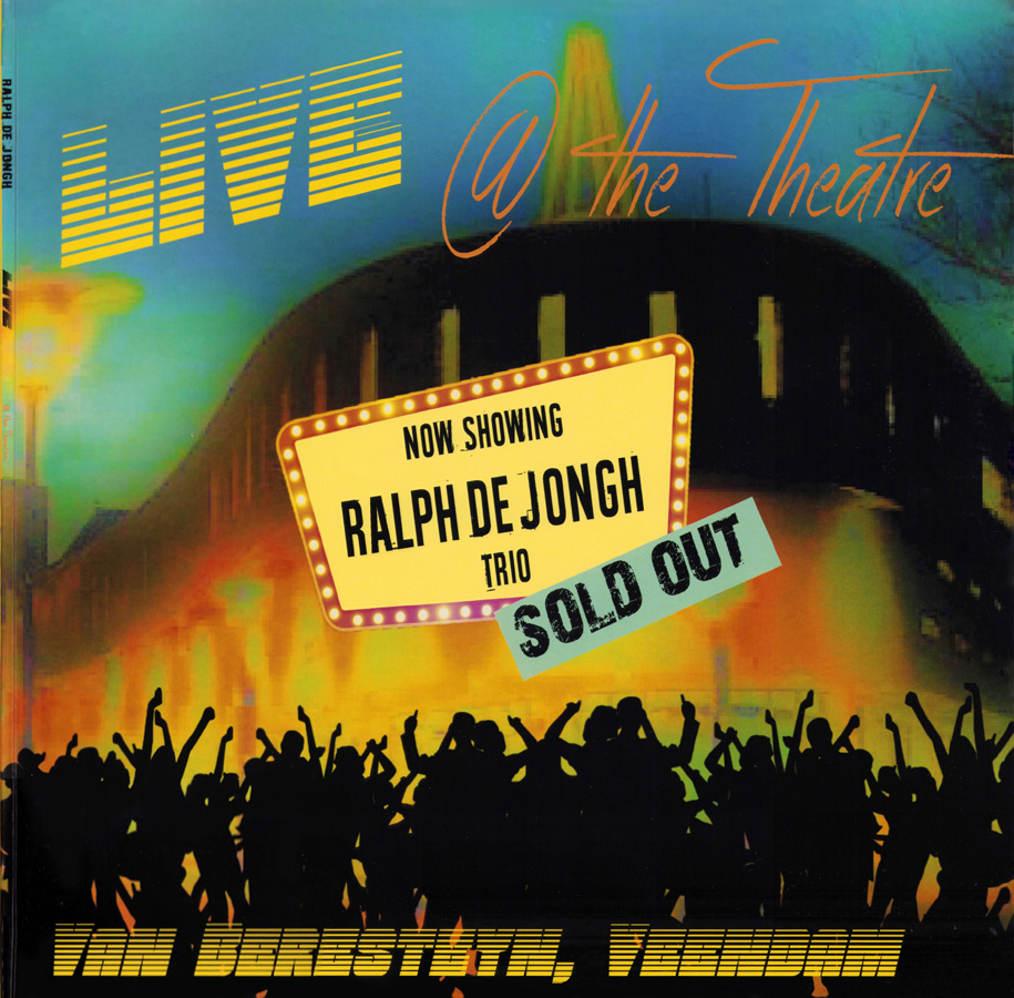 Ralph de Jongh Trio LP Live at the Theatre cover out right